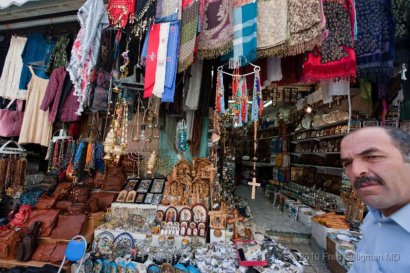 20100410_103446 D3.jpg - Religious items are very popular with tourists, Christian Quarter, Jerusalem